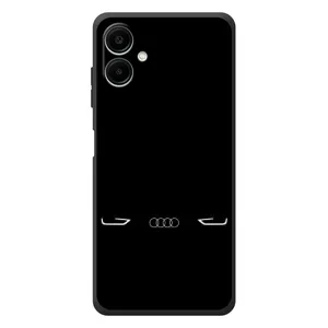 Силіконовий бампер з картинкою машини на Samsung Galaxy A07s (Сілует Audi)