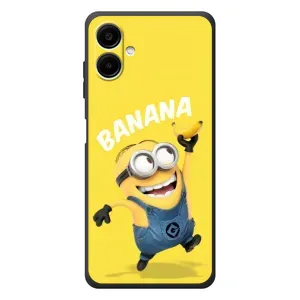 Мультяшный принт на Чехол для Самсунг Галакси А07с (Banana)