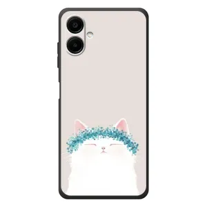 Чехол на тематику: Коты для Samsung Galaxy A07s (Белый котик)