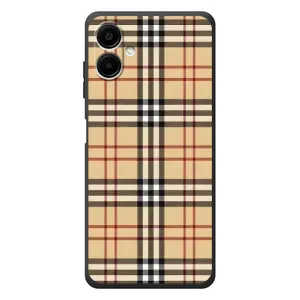 Чехол с Брендами одежды на Самсунг Галакси А07с (Burberry стиль)