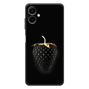 Чохол з зображенням смачної їжі для Samsung Galaxy A07s (Чорна полуниця)