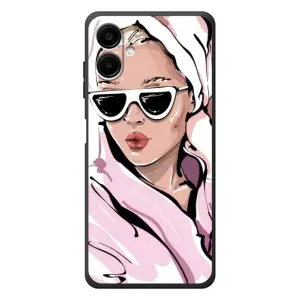 Чохол з картинкою Модні Дівчата Samsung Galaxy A07s (Дівчина в халаті)