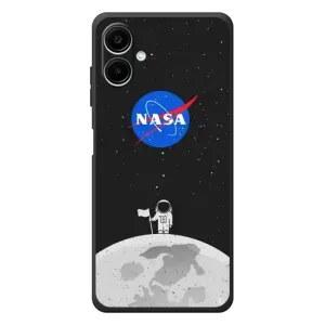 Силіконовый бампер з принтом "Наса" на Samsung Galaxy A07s (Космонавт NASA)