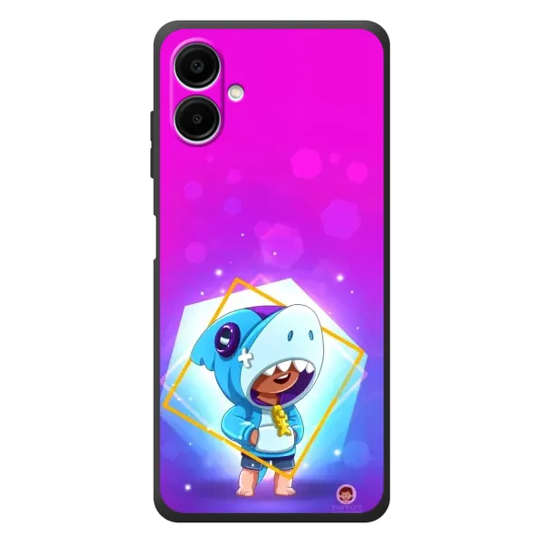 Чехол с рисунком «Леон в костюме Акулы» для Samsung Galaxy A07s