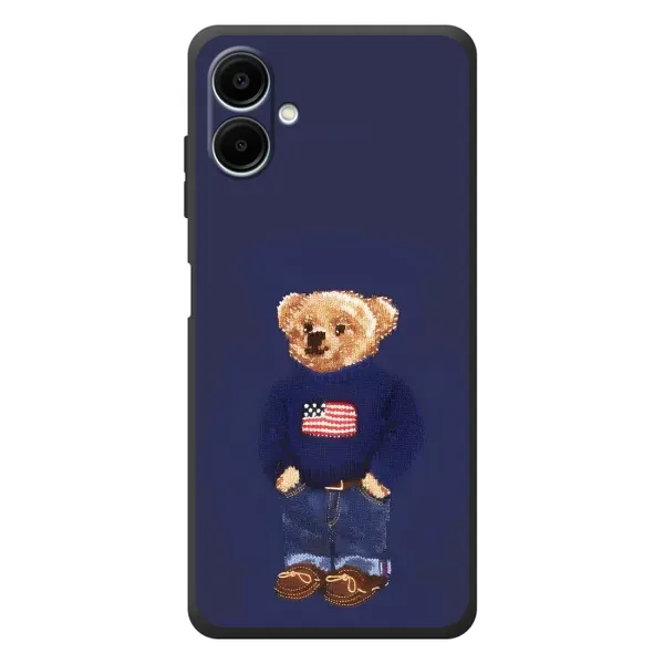 Чехол с рисунком «Мишка USA» для Samsung Galaxy A07s