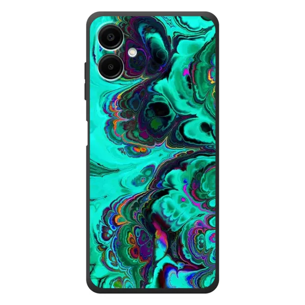 Чехол с рисунком «Салатный мрамор» для Samsung Galaxy A07s Чехол с рисунком «Салатный мрамор» для Samsung Galaxy A07s