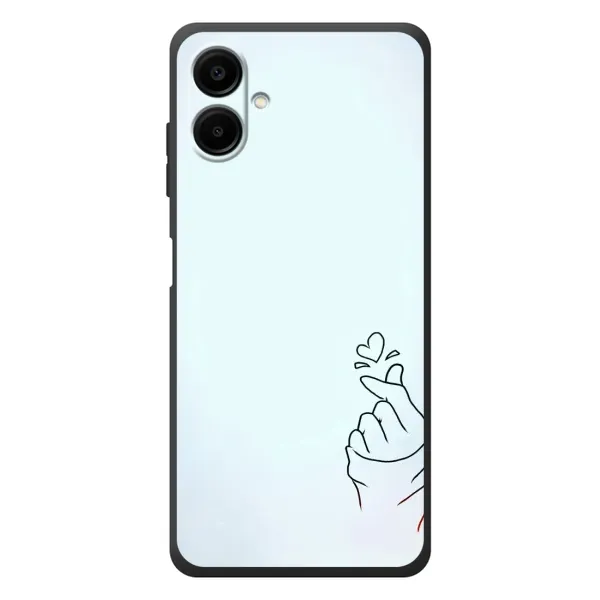Чехол с рисунком «Сердце на голубом» для Samsung Galaxy A07s Чехол с рисунком «Сердце на голубом» для Samsung Galaxy A07s
