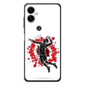 Чохли з прінтом Спортивна тематика для Samsung Galaxy A07s (Волейболіст)