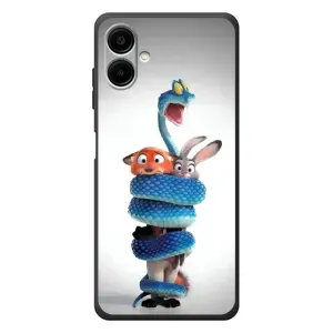 Силиконовый чехол с принтом Зоотрополіс для Samsung Galaxy A07s (Змея Зоо)