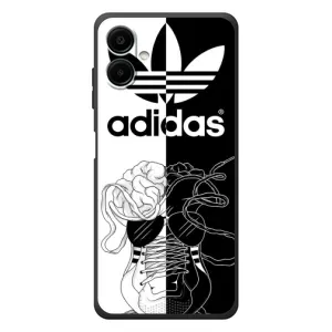 Чехол в стиле "Адидас" для Самсунг Галакси А08 (Adidas шнурки)