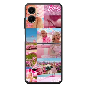 Силиконовый Чехол Барби Фильм на Samsung Galaxy A08 (Барби стиль)