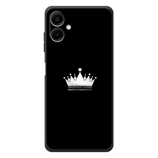 Чехол с рисунком «Белая корона» для Samsung Galaxy A08 Чехол с рисунком «Белая корона» для Samsung Galaxy A08
