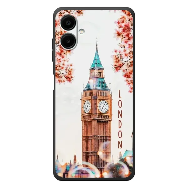 Чехол с рисунком «Часы Лондон» для Samsung Galaxy A08 Чехол с рисунком «Часы Лондон» для Samsung Galaxy A08