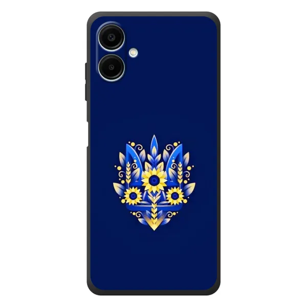 Чехол с рисунком «Цветущий Герб» для Samsung Galaxy A08