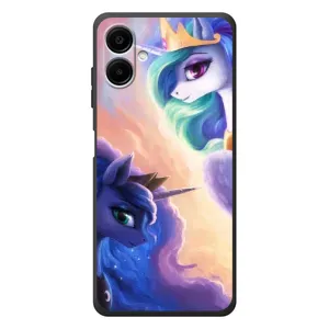Чехол Unicorn на Samsung Galaxy A08 (Единорожки на тучках)