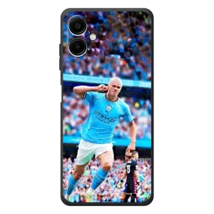 Чехлы с принтом для Samsung Galaxy A08 Футболист (фанаты Холанда)