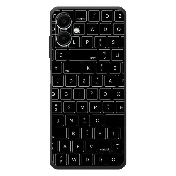 Чехол с рисунком «Клавиатура» для Samsung Galaxy A08