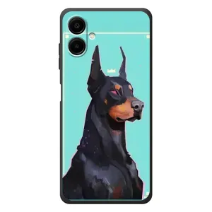 Чохол ДОБЕРМАН для Samsung Galaxy A08 (Король доберман)