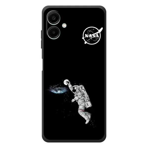 Чехол с рисунком «Космонавт баскетболист» для Samsung Galaxy A08 Чехол с рисунком «Космонавт баскетболист» для Samsung Galaxy A08