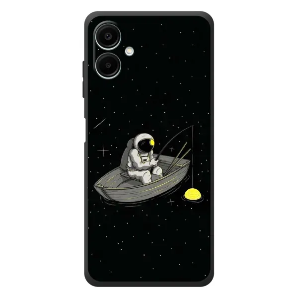 Чехол с рисунком «Космонавт на рыбалке» для Samsung Galaxy A08 Чехол с рисунком «Космонавт на рыбалке» для Samsung Galaxy A08