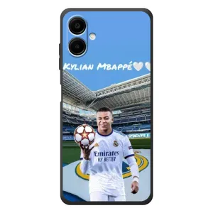 Чехол (TPU) с Футболистом на Samsung Galaxy A08 (Mbappe Real)