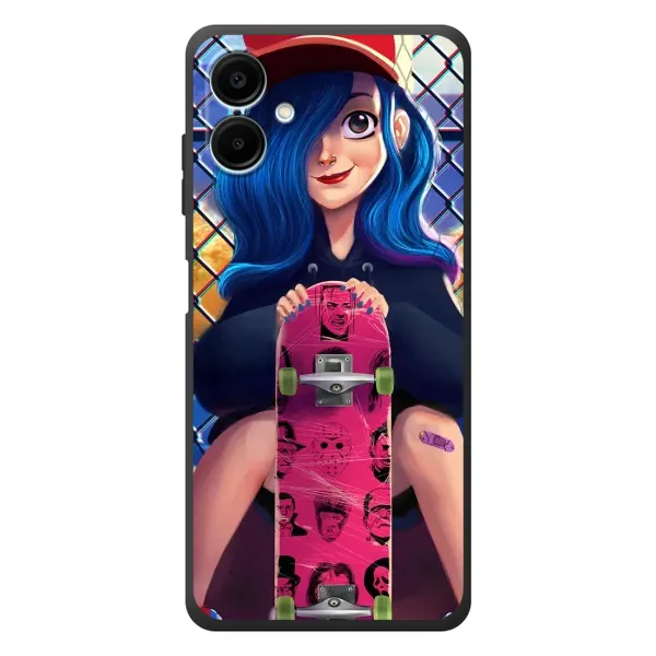 Чехол с рисунком «Модная девушка» для Samsung Galaxy A08 Чехол с рисунком «Модная девушка» для Samsung Galaxy A08