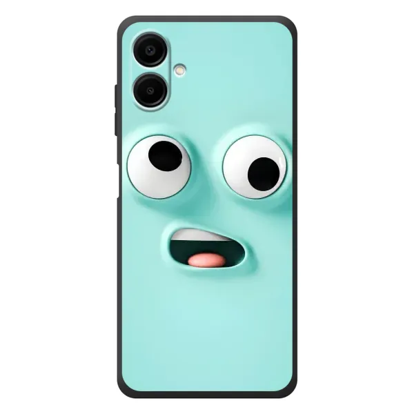 Чехол с рисунком «Забавное мятное лицо» для Samsung Galaxy A08 Чехол с рисунком «Забавное мятное лицо» для Samsung Galaxy A08