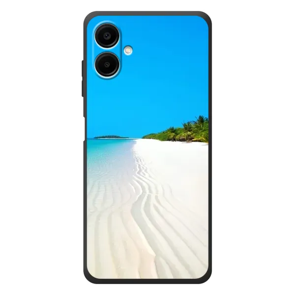 Чехол с рисунком «Море песок» для Samsung Galaxy A08 Чехол с рисунком «Море песок» для Samsung Galaxy A08