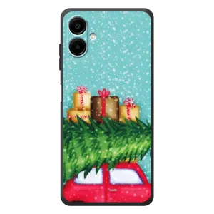 Чохол новорічна ялинка на Samsung Galaxy A08 (Новорічний настрій)