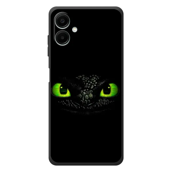 Чехол с рисунком «Глаза Беззубика» для Samsung Galaxy A08 Чехол с рисунком «Глаза Беззубика» для Samsung Galaxy A08