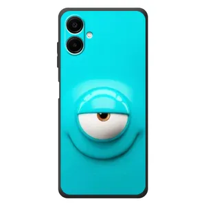 Силиконовые Чехлы (смешные стикеры) для Samsung Galaxy A08 (Одноглазик)