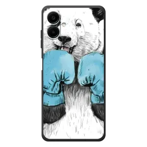 Чехлы с Пандами на Samsung Galaxy A08 (Панда боксер)
