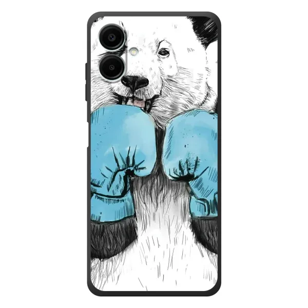 Чехол с рисунком «Панда боксер» для Samsung Galaxy A08 Чехол с рисунком «Панда боксер» для Samsung Galaxy A08