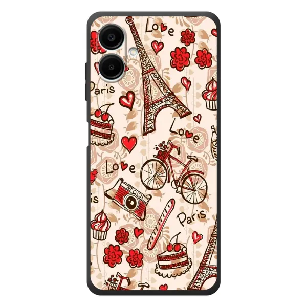 Чехол с рисунком «Париж мечта» для Samsung Galaxy A08 Чехол с рисунком «Париж мечта» для Samsung Galaxy A08