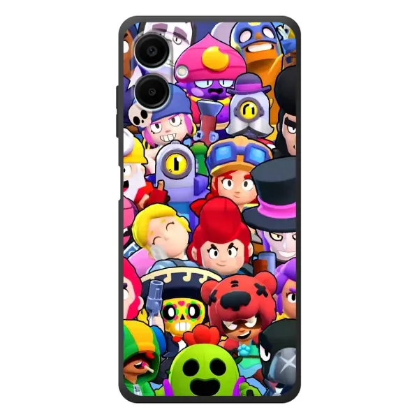 Чехол с рисунком «Персонажи» для Samsung Galaxy A08 Чехол с рисунком «Персонажи» для Samsung Galaxy A08