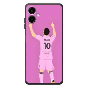 Чехлы Лео Месси в Майами на Samsung Galaxy A08 (Празднование Месси)