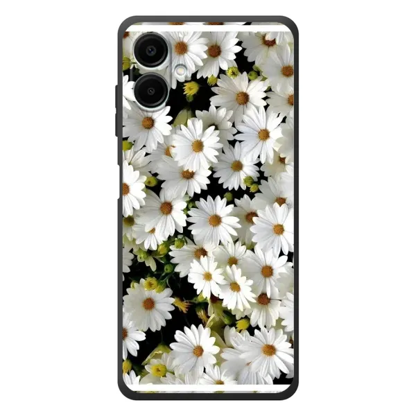 Чехол с рисунком «Рамка в ромашках» для Samsung Galaxy A08 Чехол с рисунком «Рамка в ромашках» для Samsung Galaxy A08
