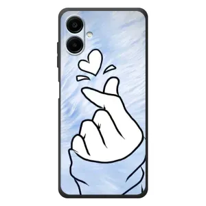 Чехлы (Знак сердечка) на Samsung Galaxy A08 (Сердечка знак)