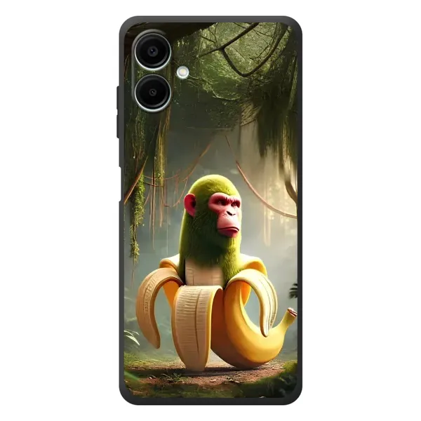 Чехол с рисунком «Шимпанзини бананини» для Samsung Galaxy A08 Чехол с рисунком «Шимпанзини бананини» для Samsung Galaxy A08