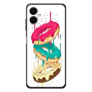 Чехол с изображением  вкусной еды для Samsung Galaxy A08 (Сочные пончики)