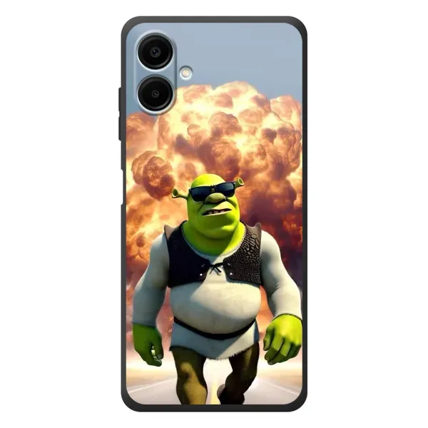 Чехол с рисунком «Эпичный взрыв Шрек» для Samsung Galaxy A08 Чехол с рисунком «Эпичный взрыв Шрек» для Samsung Galaxy A08