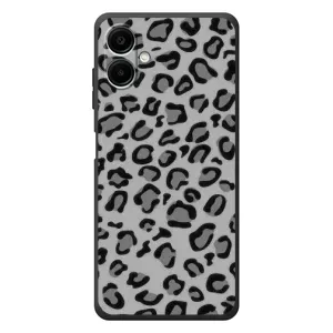 Чохол з леопардовим принтом на Samsung Galaxy A08 (Темний леопард)