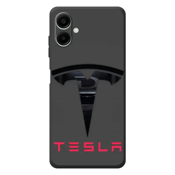 Чехол с рисунком «Logo TESLA» для Samsung Galaxy A08 Чехол с рисунком «Logo TESLA» для Samsung Galaxy A08
