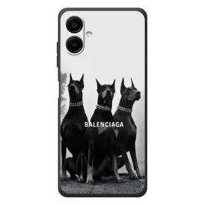 Чехол ДОБЕРМАН для Samsung Galaxy A08 (Три добермана)