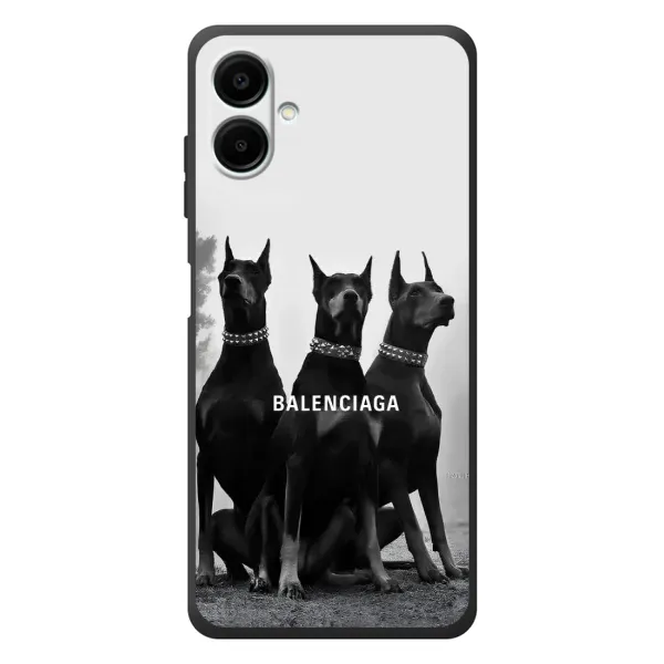 Чехол с рисунком «Три добермана» для Samsung Galaxy A08 Чехол с рисунком «Три добермана» для Samsung Galaxy A08