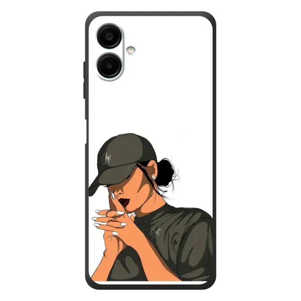 Чехол с рисунком «В зеленом» для Samsung Galaxy A08 Чехол с рисунком «В зеленом» для Samsung Galaxy A08