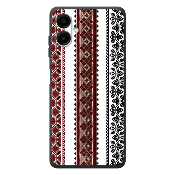 Чехол с рисунком «Вышиваночки» для Samsung Galaxy A08