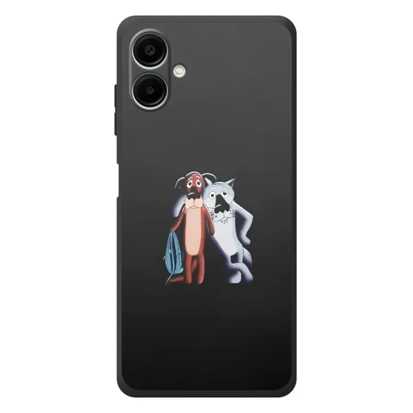 Чехол с рисунком «Шо, опять» для Samsung Galaxy A08