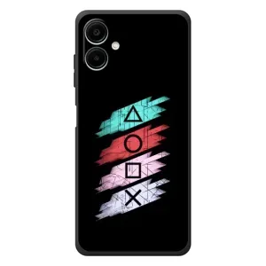 Чехол КИБЕРСПОРТ для Samsung Galaxy A08 (Значки Sony)