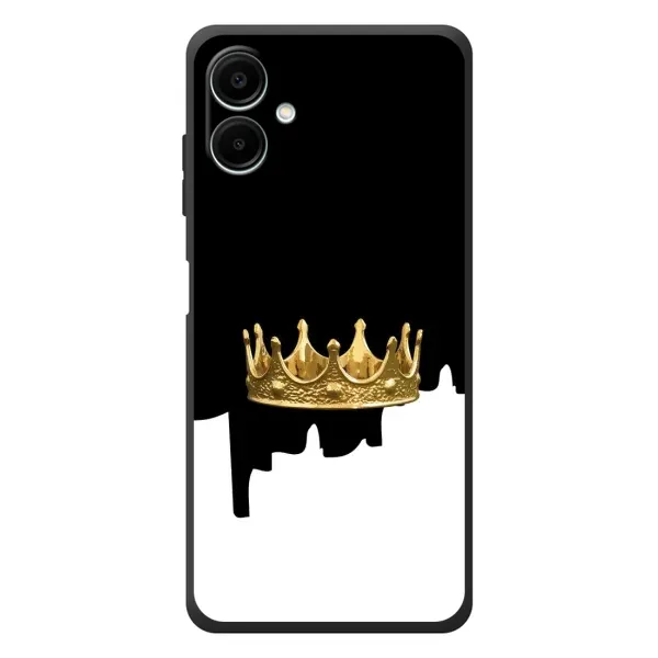 Чехол с рисунком «Золотая корона» для Samsung Galaxy A08 Чехол с рисунком «Золотая корона» для Samsung Galaxy A08
